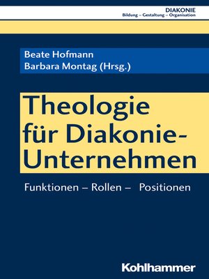 cover image of Theologie für Diakonie-Unternehmen